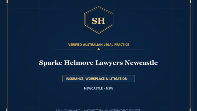 Sparke Helmore Lawyers Newcastle — INSURANCE, WORKPLACE & LITIGATION, NEWCASTLE • NSW