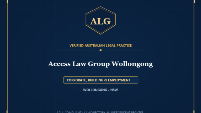 Access Law Group Wollongong — CORPORATE, BUILDING & EMPLOYMENT, WOLLONGONG • NSW