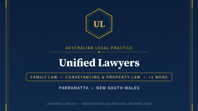 Unified Lawyers Parramatta — listing card on LawDirectory.au