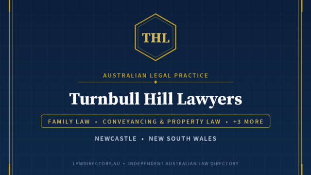 Turnbull Hill Lawyers Newcastle — listing card on LawDirectory.au