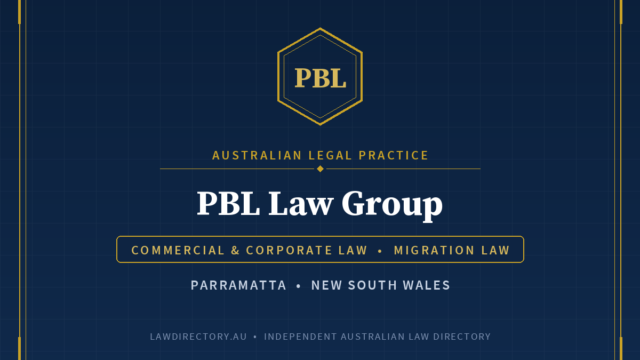 PBL Law Group Parramatta — listing card on LawDirectory.au