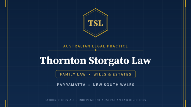 Thornton Storgato Law — listing card on LawDirectory.au