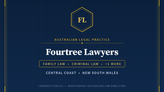Fourtree Lawyers Central Coast — listing card on LawDirectory.au