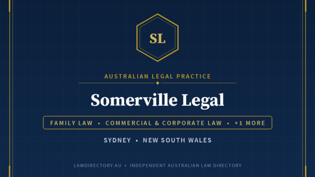Somerville Legal North Sydney — listing card on LawDirectory.au