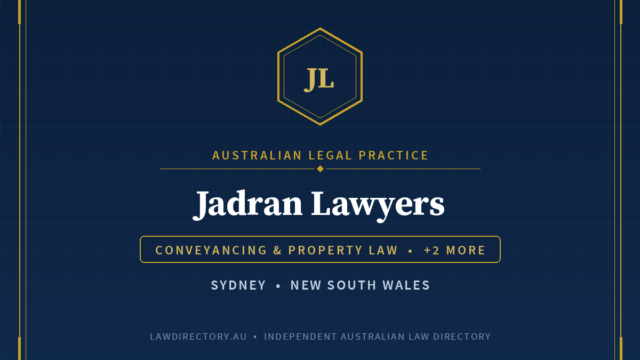 Jadran Lawyers Hurstville — listing card on LawDirectory.au