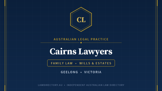 Cairns Lawyers Geelong — listing card on LawDirectory.au