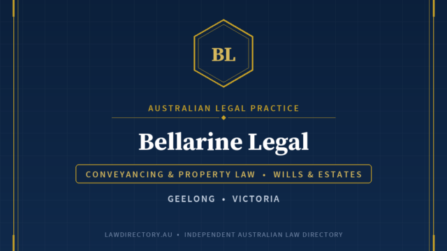 Bellarine Legal Ocean Grove — listing card on LawDirectory.au