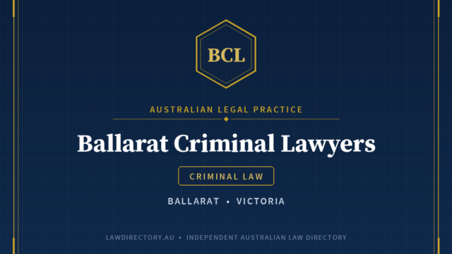 Ballarat Criminal Lawyers — listing card on LawDirectory.au