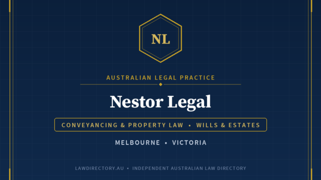 Nestor Legal Preston — listing card on LawDirectory.au