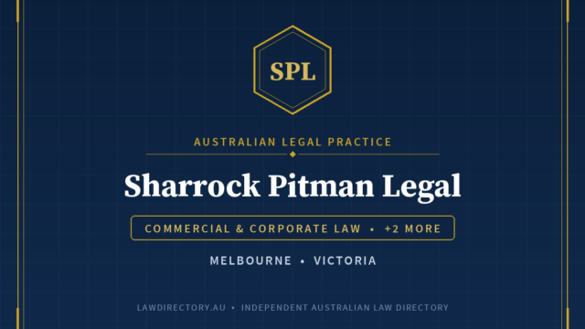 Sharrock Pitman Legal Glen Waverley — listing card on LawDirectory.au