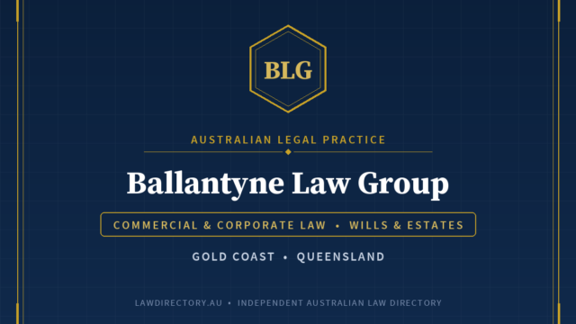 Ballantyne Law Group Gold Coast — listing card on LawDirectory.au