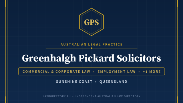 Greenhalgh Pickard Solicitors — listing card on LawDirectory.au