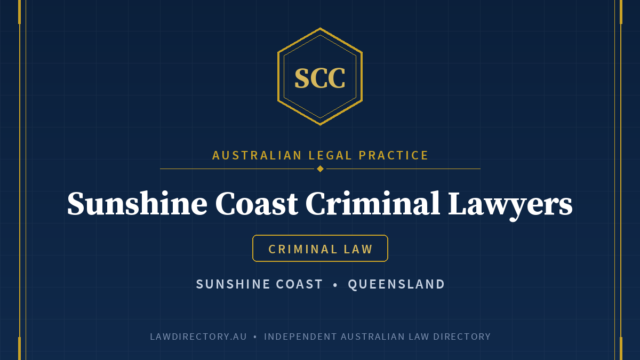 Sunshine Coast Criminal Lawyers — listing card on LawDirectory.au