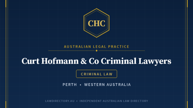 Curt Hofmann & Co Criminal Lawyers — listing card on LawDirectory.au