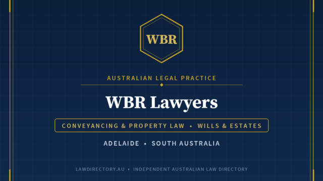 WBR Lawyers Norwood — listing card on LawDirectory.au