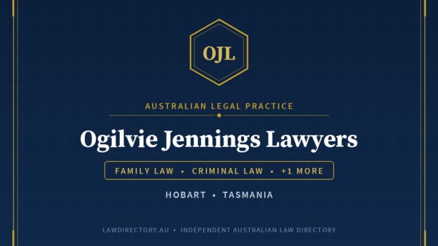 Ogilvie Jennings Lawyers Hobart — listing card on LawDirectory.au