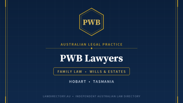 PWB Lawyers Hobart — listing card on LawDirectory.au