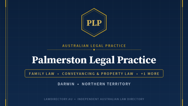 Palmerston Legal Practice — listing card on LawDirectory.au