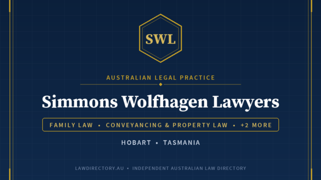 Simmons Wolfhagen Lawyers — listing card on LawDirectory.au