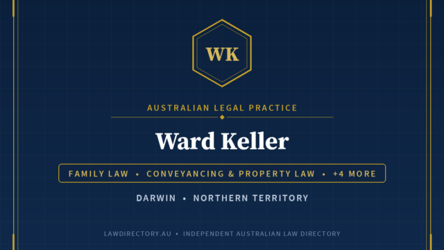 Ward Keller Darwin — listing card on LawDirectory.au